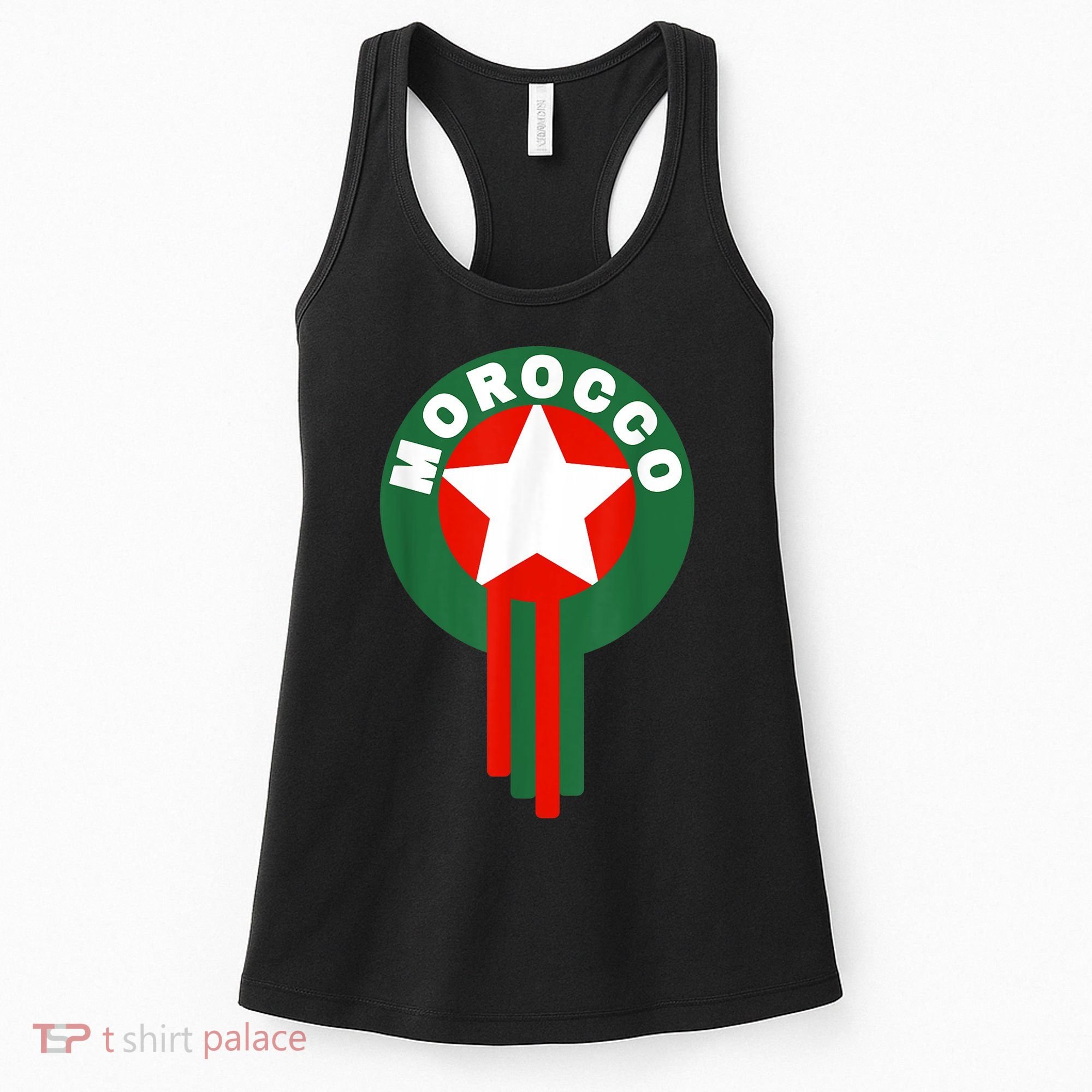 Morocco Soccer Jersey Gift Morocco Football Fans   Women's Tank Top