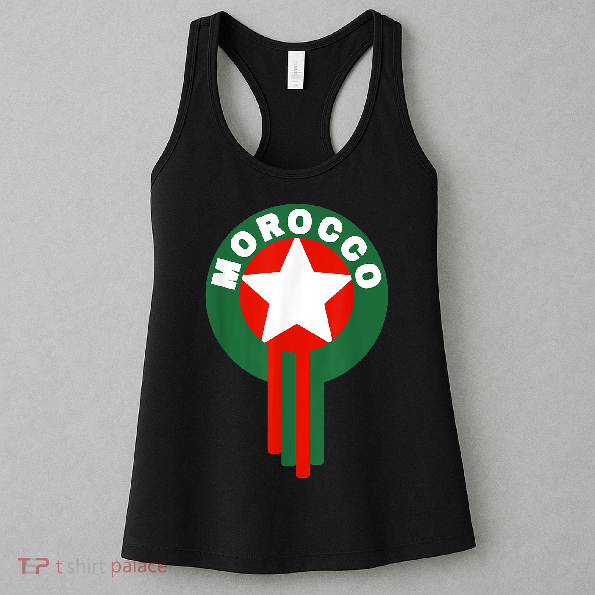 Morocco Soccer Jersey Gift Morocco Football Fans   Women's Tank Top