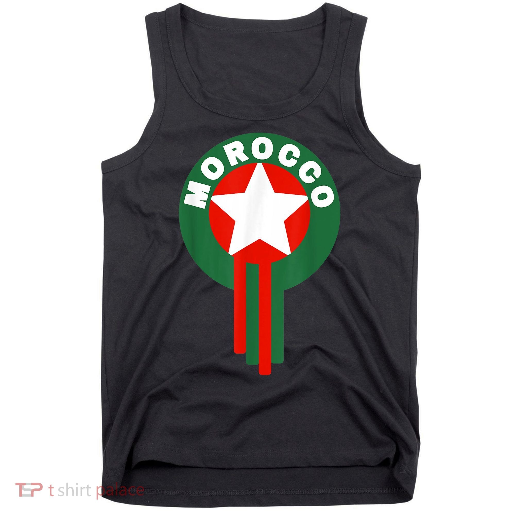 Morocco Soccer Jersey Gift Morocco Football Fans   Tank Top