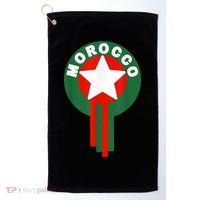 Morocco Soccer Jersey Gift Morocco Football Fans   Golf Towel thumb 0