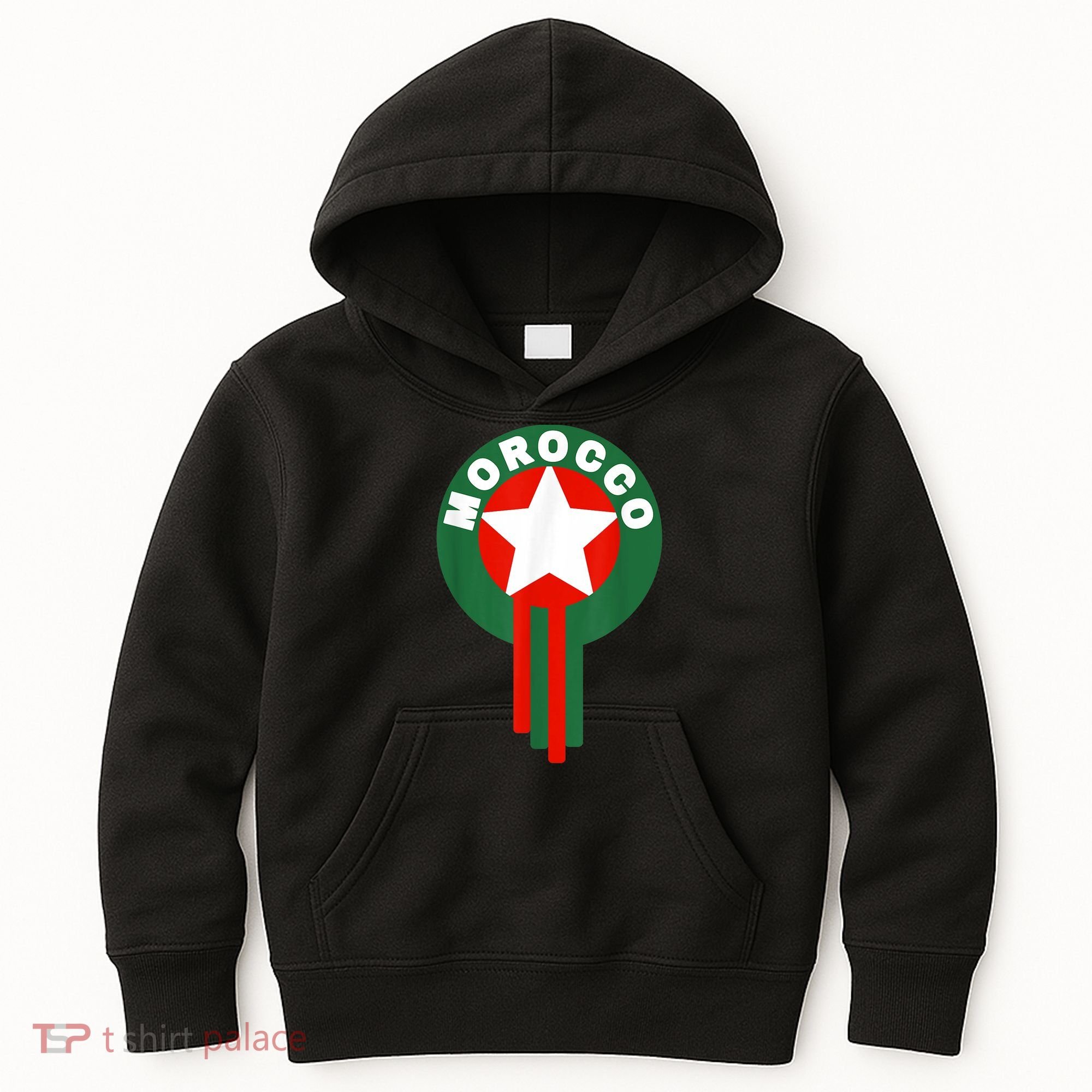 Morocco Soccer Jersey Gift Morocco Football Fans   Kids Hoodie