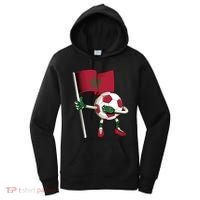 Morocco Soccer Jersey Moroccan Flag Football Dab Funny Meaningful Gift Women's Hoodie thumb 0