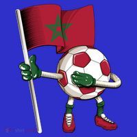 Morocco Soccer Jersey Moroccan Flag Football Dab Funny Meaningful Gift Hoodie thumb 2