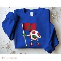Morocco Soccer Jersey Moroccan Flag Football Dab Funny Meaningful Gift Sweatshirt thumb 2