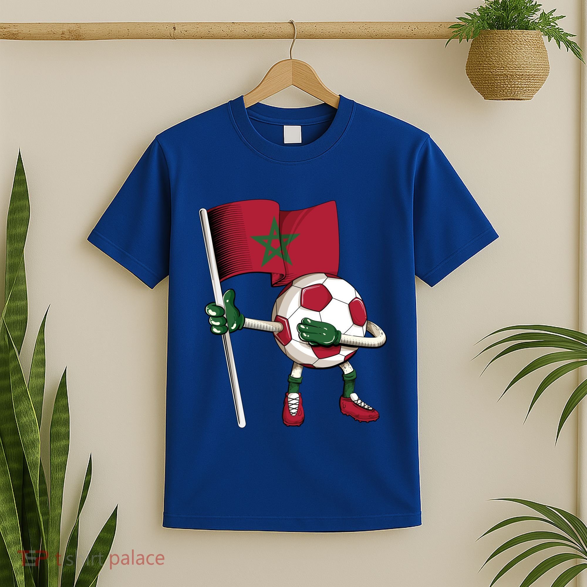 Morocco Soccer Jersey Moroccan Flag Football Dab Funny Meaningful Gift T-Shirt