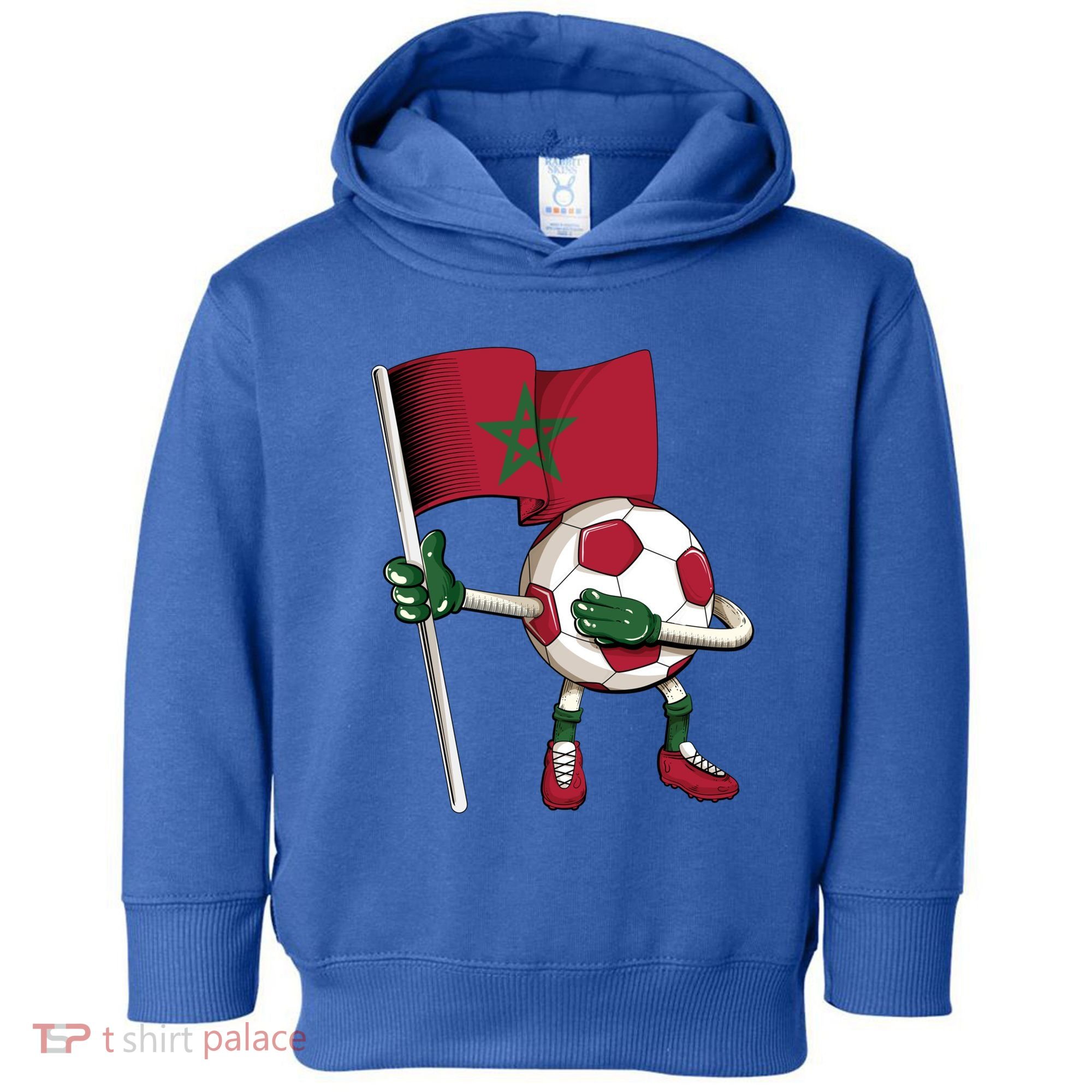Morocco Soccer Jersey Moroccan Flag Football Dab Funny Meaningful Gift Toddler Hoodie