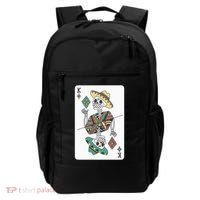Mexican Skeleton King Card Backpack thumb 0