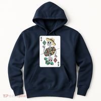 Mexican Skeleton King Card Hoodie thumb 0
