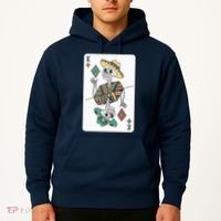 Mexican Skeleton King Card Hoodie thumb 2