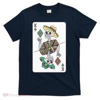 Mexican Skeleton King Card T-Shirt thumb 0