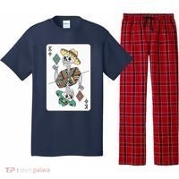 Mexican Skeleton King Card Pajama Set thumb 0