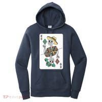 Mexican Skeleton King Card Women's Hoodie thumb 0
