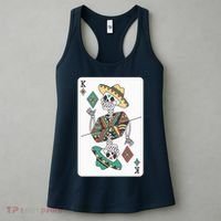 Mexican Skeleton King Card Women's Tank Top thumb 3