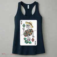 Mexican Skeleton King Card Women's Tank Top thumb 3