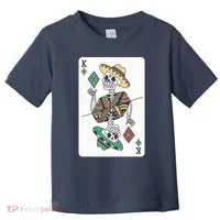 Mexican Skeleton King Card Toddler T-Shirt thumb 0