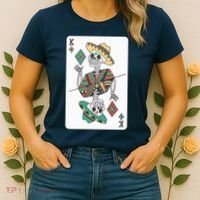Mexican Skeleton King Card Women's T-Shirt thumb 2