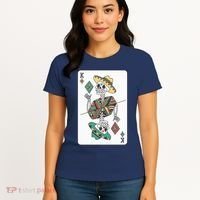 Mexican Skeleton King Card Women's T-Shirt thumb 4