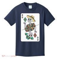 Mexican Skeleton King Card Kids T-Shirt thumb 0