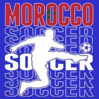 Morocco Soccer Lovers Jersey Cool Gift Proud Moroccan Football Fans Gift T-Shirt thumb 7