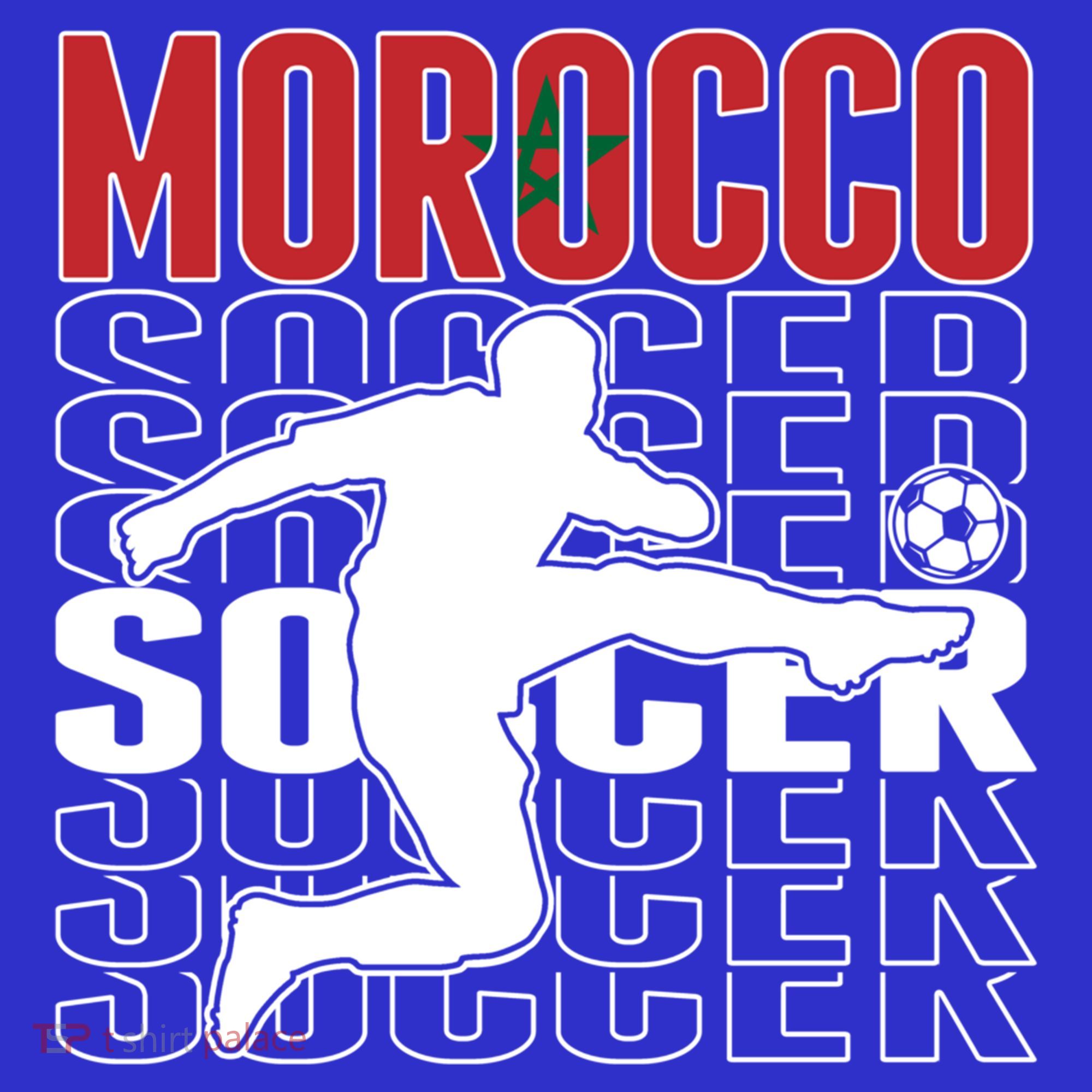 Morocco Soccer Lovers Jersey Cool Gift Proud Moroccan Football Fans Gift Women's Tank Top