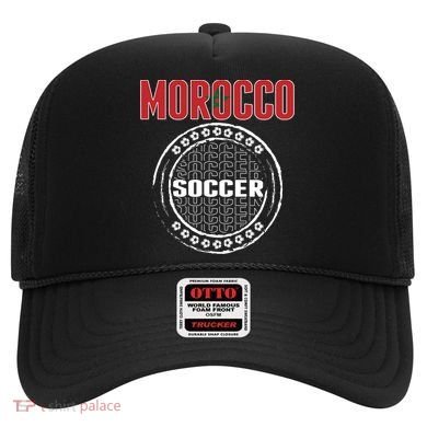 Morocco Soccer Lovers Jersey Support Moroccan Football Team Cool Gift Hat