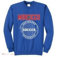 Morocco Soccer Lovers Jersey Support Moroccan Football Team Cool Gift Sweatshirt thumb 0