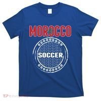 Morocco Soccer Lovers Jersey Support Moroccan Football Team Cool Gift T-Shirt thumb 0