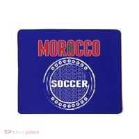 Morocco Soccer Lovers Jersey Support Moroccan Football Team Cool Gift Mousepad thumb 0