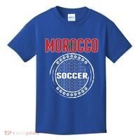 Morocco Soccer Lovers Jersey Support Moroccan Football Team Cool Gift Kids T-Shirt thumb 0