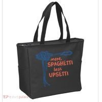 More Spaghetti Less Upsetti Tote Bag thumb 2