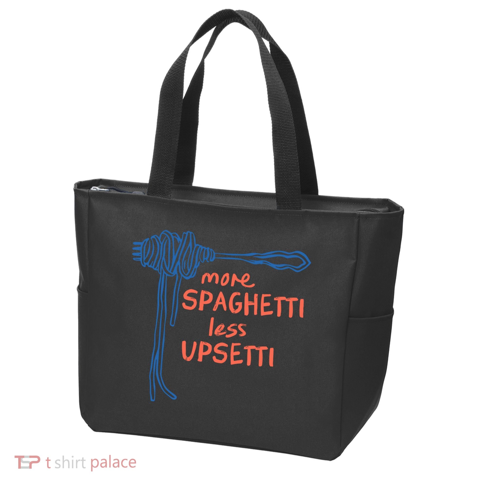 More Spaghetti Less Upsetti Tote Bag