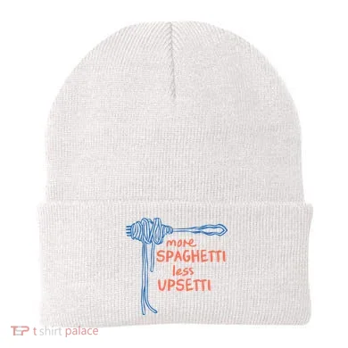 More Spaghetti Less Upsetti Beanie