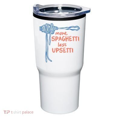 More Spaghetti Less Upsetti Tumbler