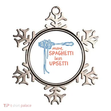 More Spaghetti Less Upsetti Ornament