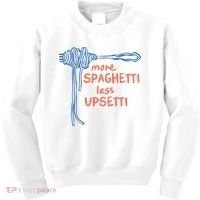 More Spaghetti Less Upsetti Kids Sweatshirt thumb 0