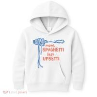 More Spaghetti Less Upsetti Kids Hoodie thumb 0