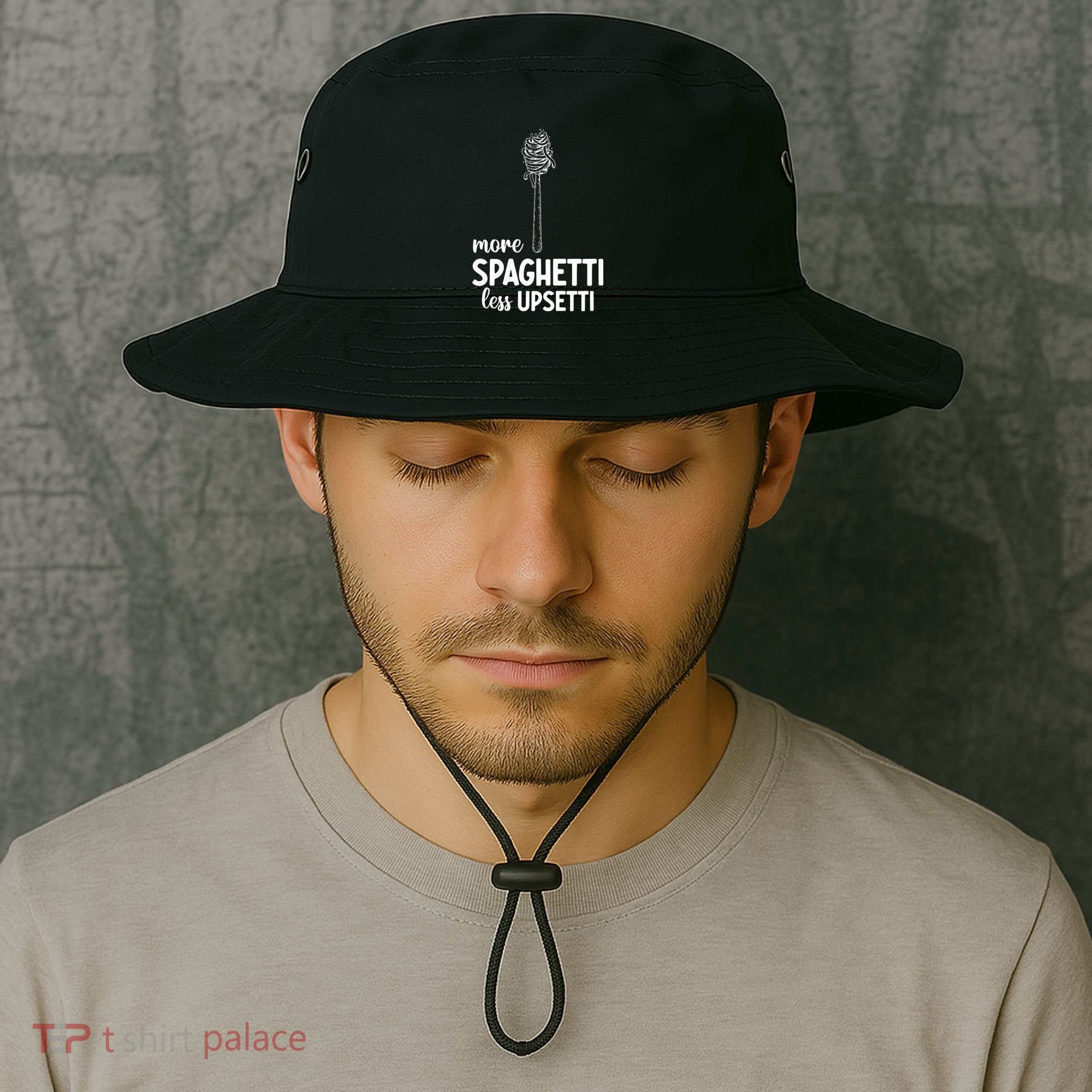 More Spaghetti Less Upsetti Bucket Hat