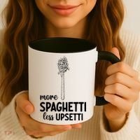 More Spaghetti Less Upsetti Coffee Mug thumb 3