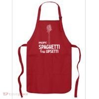 More Spaghetti Less Upsetti Apron thumb 0