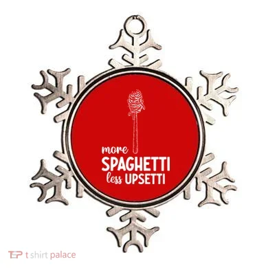 More Spaghetti Less Upsetti Ornament