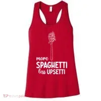 More Spaghetti Less Upsetti Women's Tank Top thumb 0