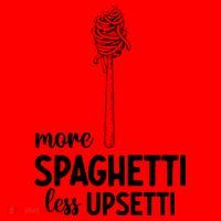 More Spaghetti Less Upsetti Santa Hat thumb 1