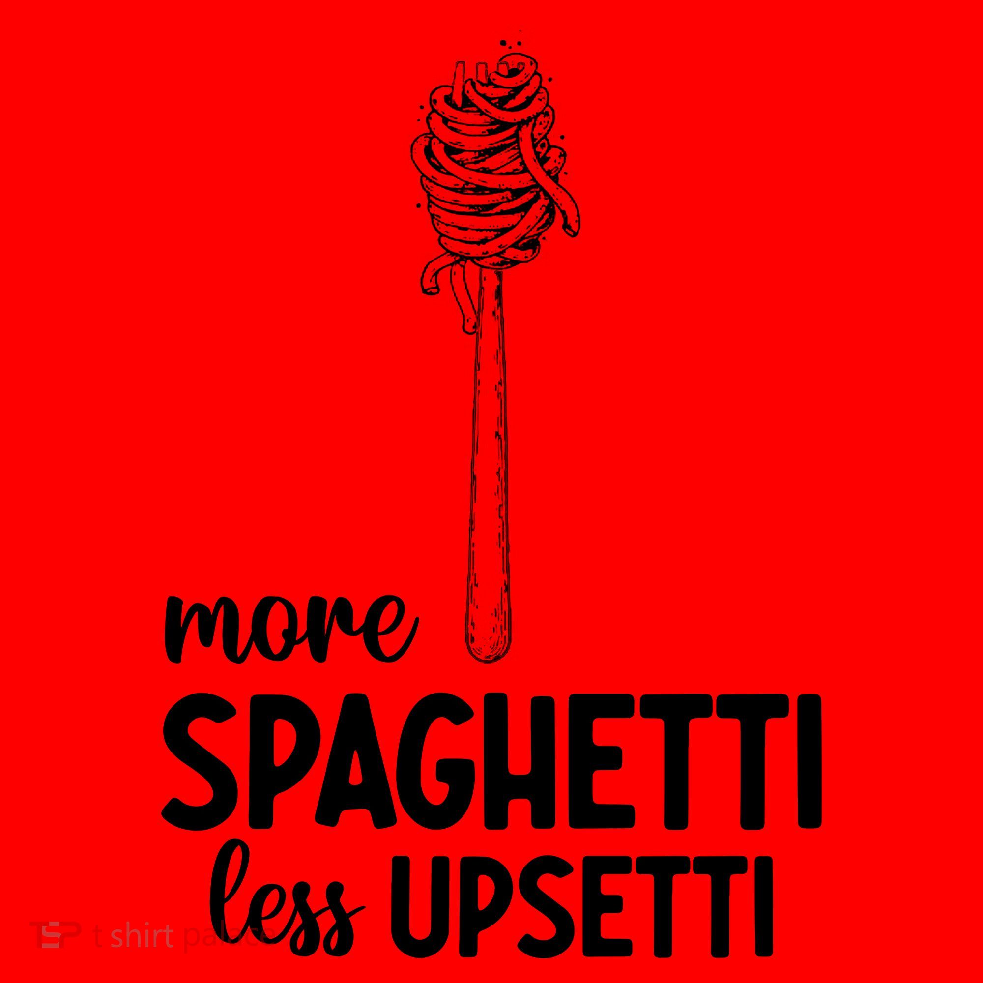 More Spaghetti Less Upsetti Santa Hat