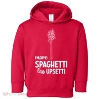 More Spaghetti Less Upsetti Toddler Hoodie thumb 0
