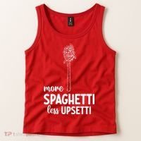 More Spaghetti Less Upsetti Tank Top thumb 2