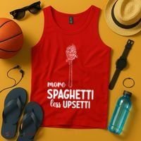 More Spaghetti Less Upsetti Tank Top thumb 4