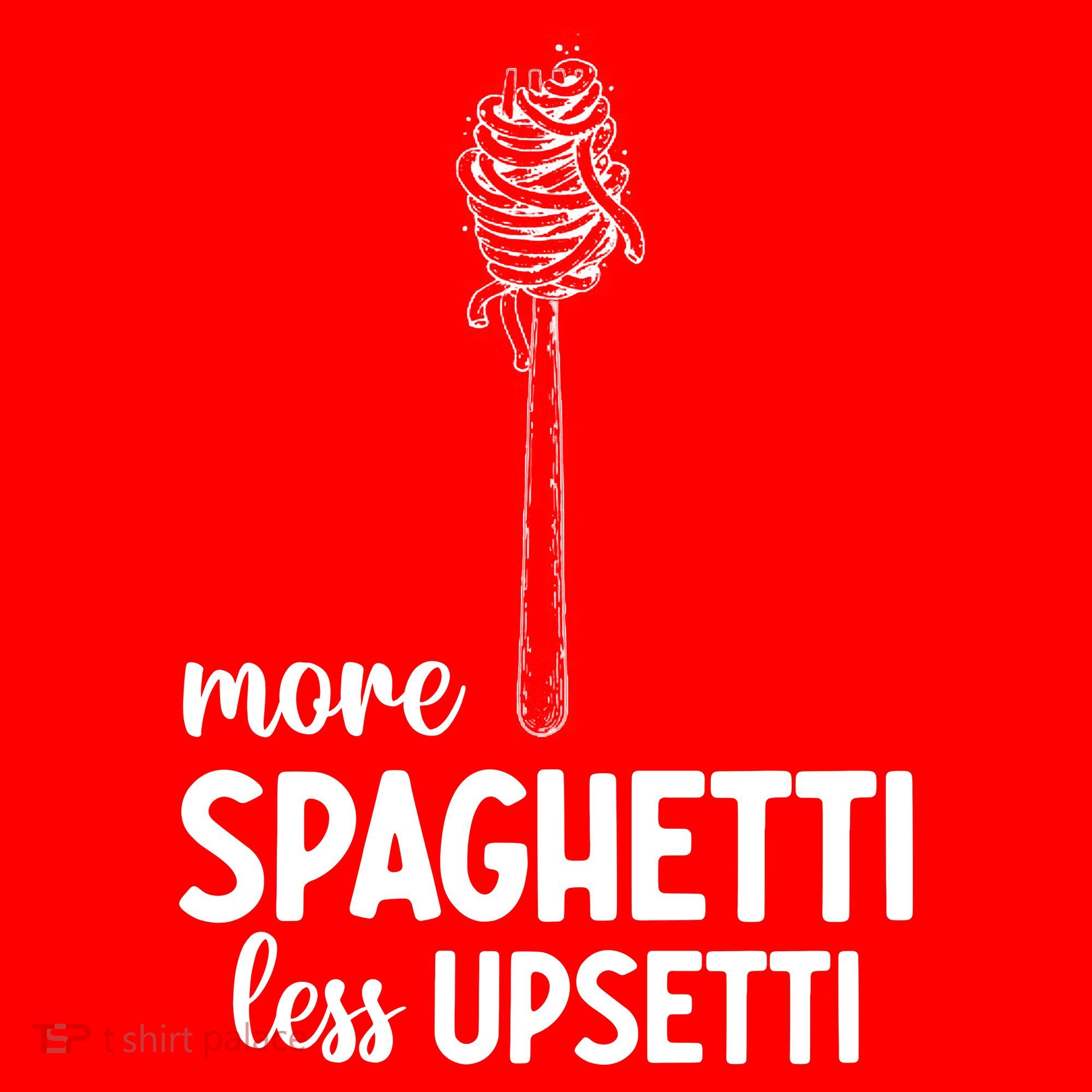More Spaghetti Less Upsetti Kids Sweatshirt