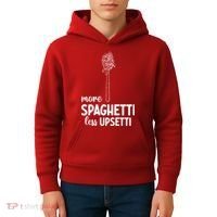 More Spaghetti Less Upsetti Kids Hoodie thumb 4