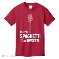 More Spaghetti Less Upsetti Kids T-Shirt thumb 0