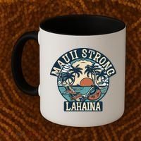 Maui Strong Lahaina Banyan Tree Coffee Mug thumb 2